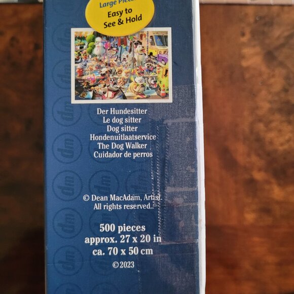 Ravensburger 500 Piece Puzzle - "The Dog Walker" - Picture 7 of 7